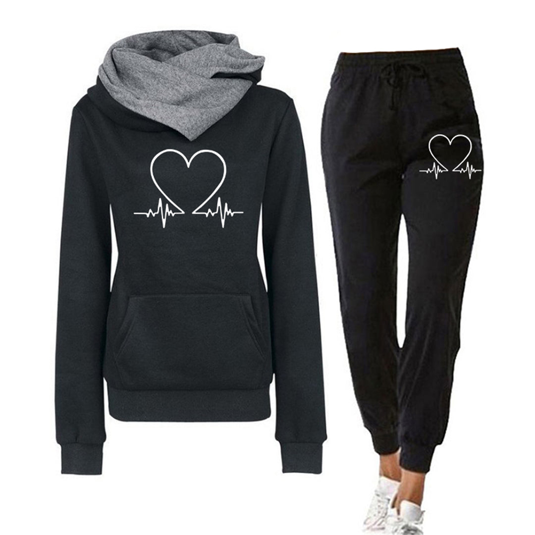 Elegantes Damen-Jogging-Set Bequem Sportlich - IdealeKleiden
