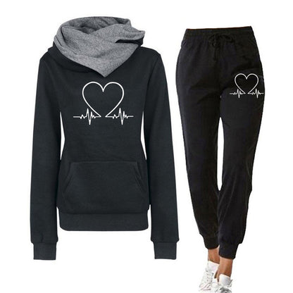 Elegantes Damen-Jogging-Set Bequem Sportlich - IdealeKleiden
