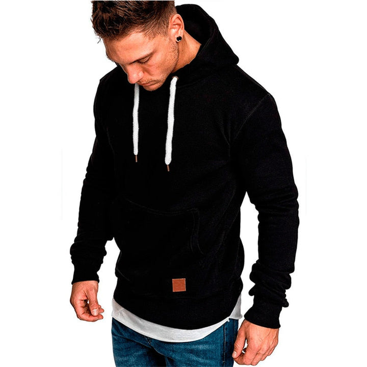 Bequeme Herren Pullover Kapuze Sportlich