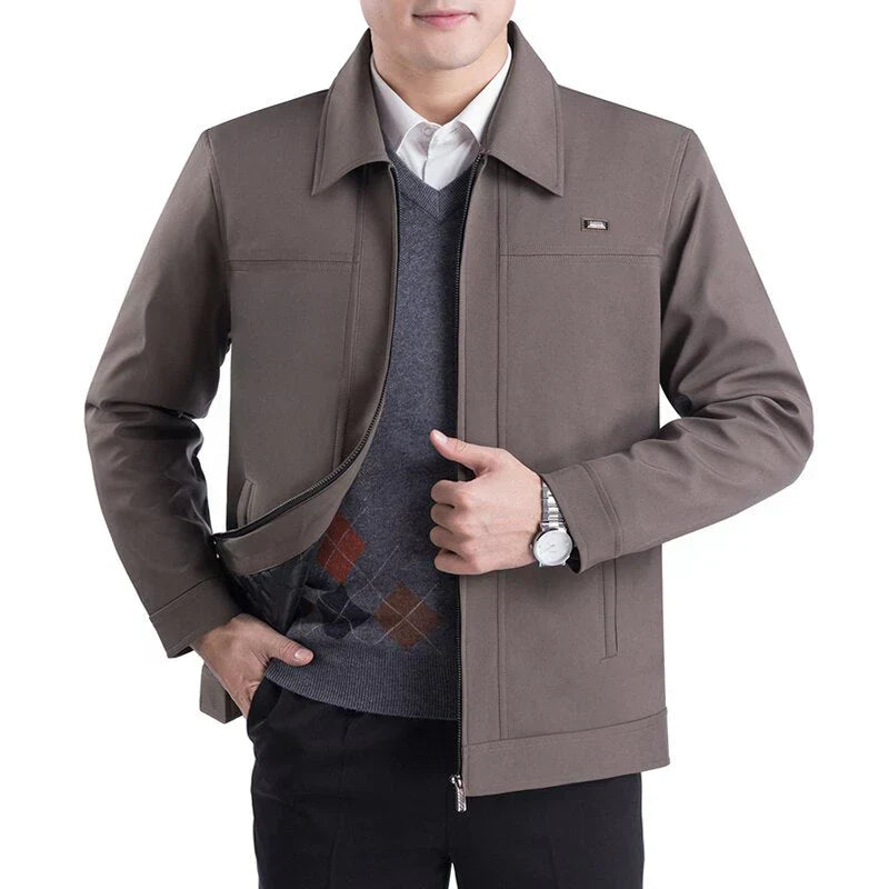 Hanse - Herrenjacke Klassisch Elegant Reverskragen - IdealeKleiden