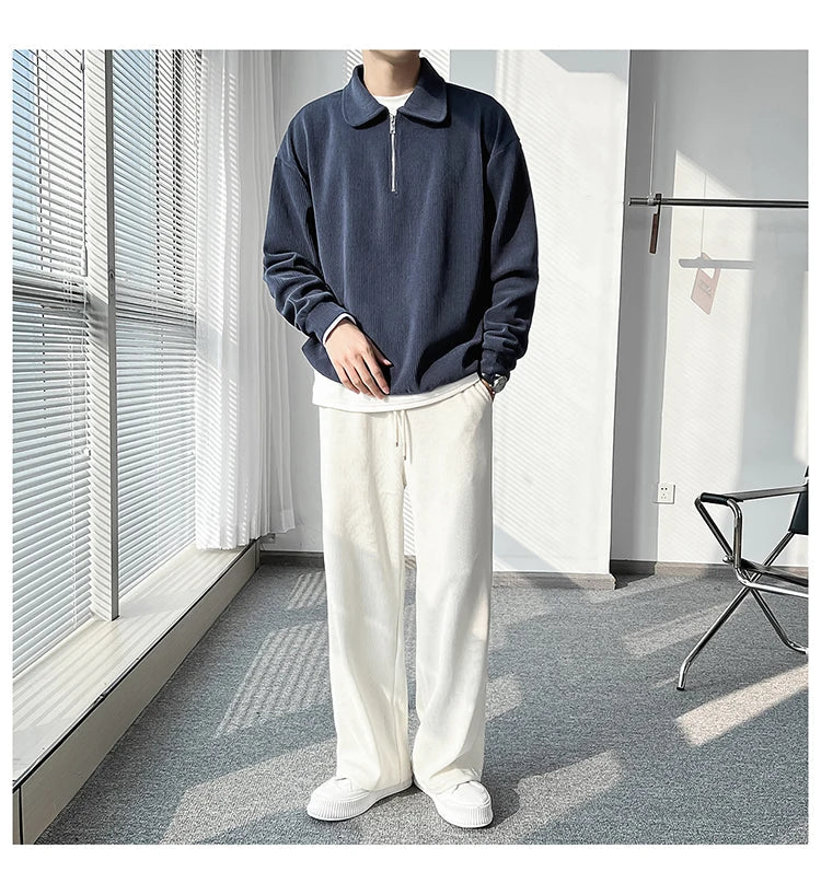 Stylisher Herren Pullover Britischer Stil