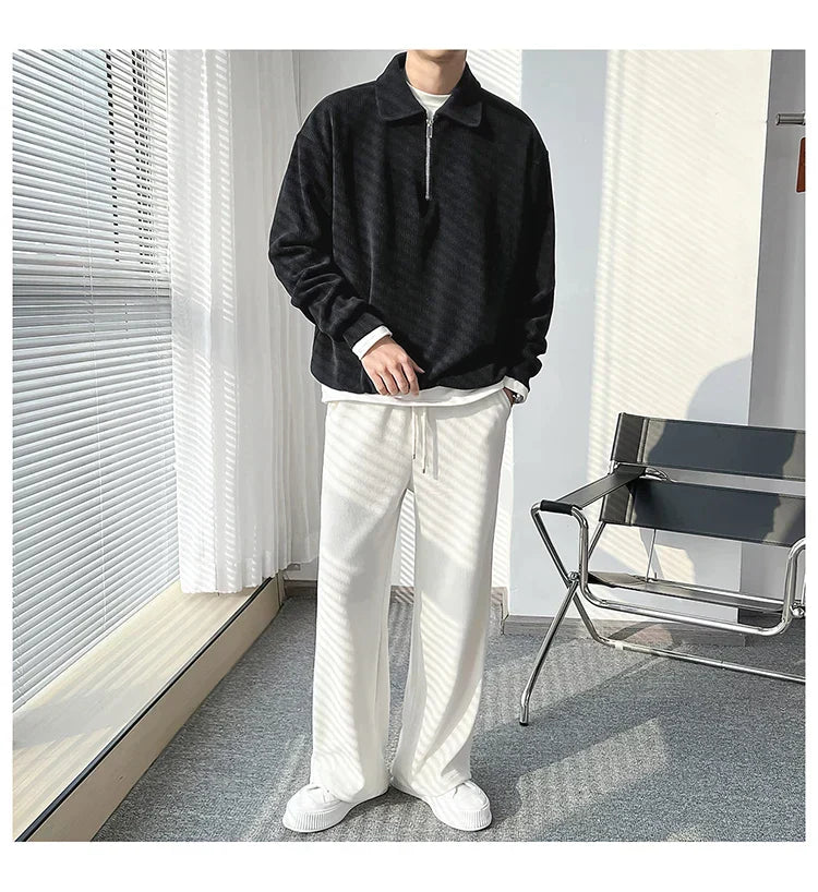 Stylisher Herren Pullover Britischer Stil