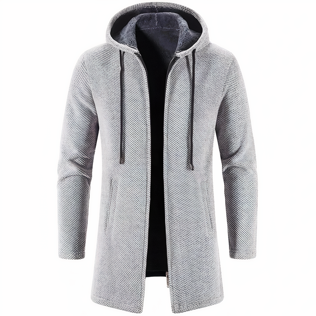 Praktische Sportjacke mit Kapuze - IdealeKleiden