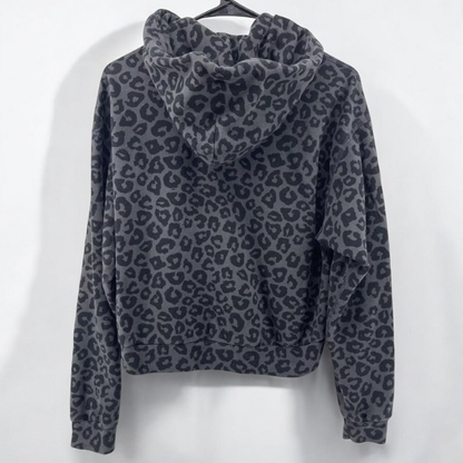 Herren Hoodie Leopardenmuster Streetwear Style