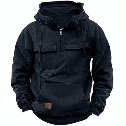 Herren Hoodie Kängurutasche Bequem