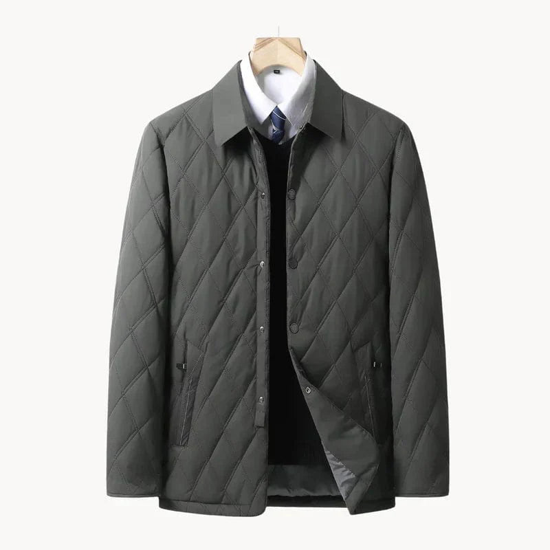 Leon - Steppjacke Glamour Diamantmuster