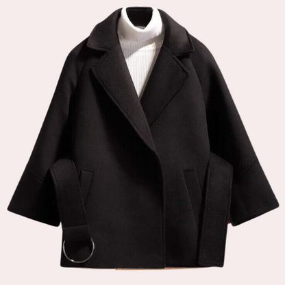 Eleganter Damen Wintermantel Herbst Trend