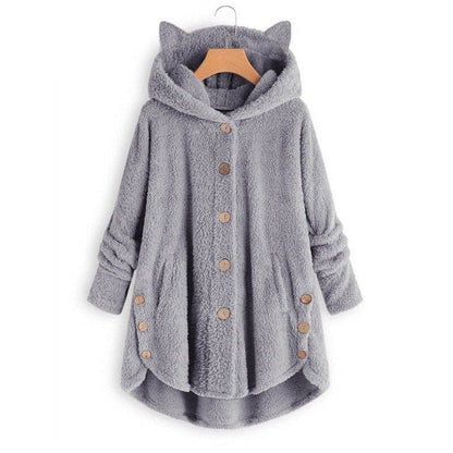 Weiche Katzenjacke Plüschgefüttert Warm