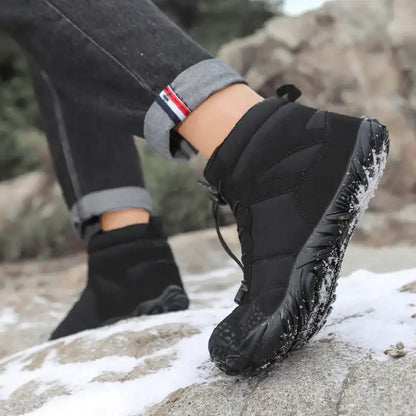 Leichte Winterstiefel Barfußschuhe Warm