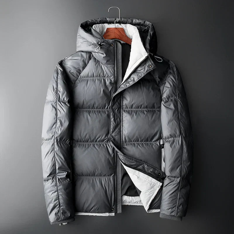 Kapuzenpullover Modern Kontrastfarben