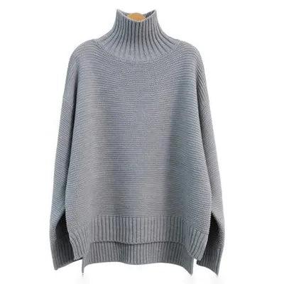 Große Rollkragenpullover Damen Weich & Bequem