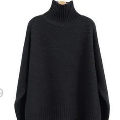 Große Rollkragenpullover Damen Weich &amp; Bequem
