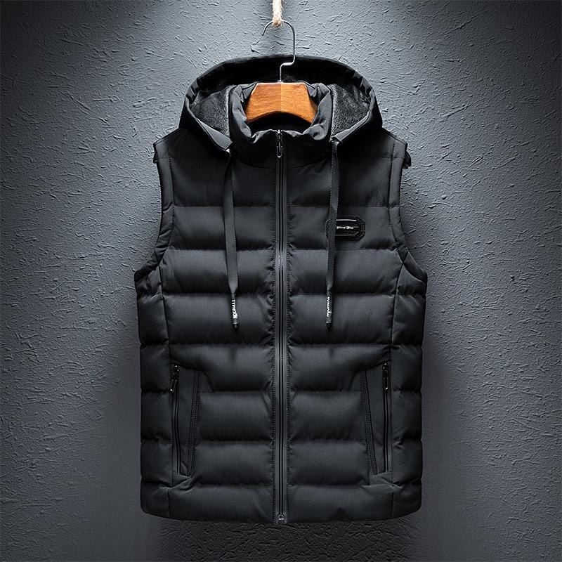 Warme Daunenweste Damen Elegant
