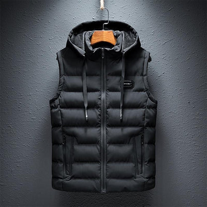 Warme Daunenweste Damen Elegant