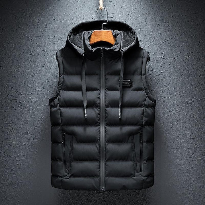 Warme Daunenweste Damen Elegant