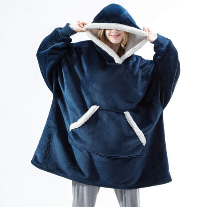 Große Damen Pullover Oversize Kapuze