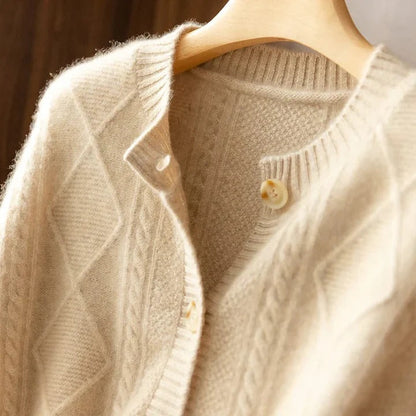 Elegante Strickjacke Damen Luxusdesign