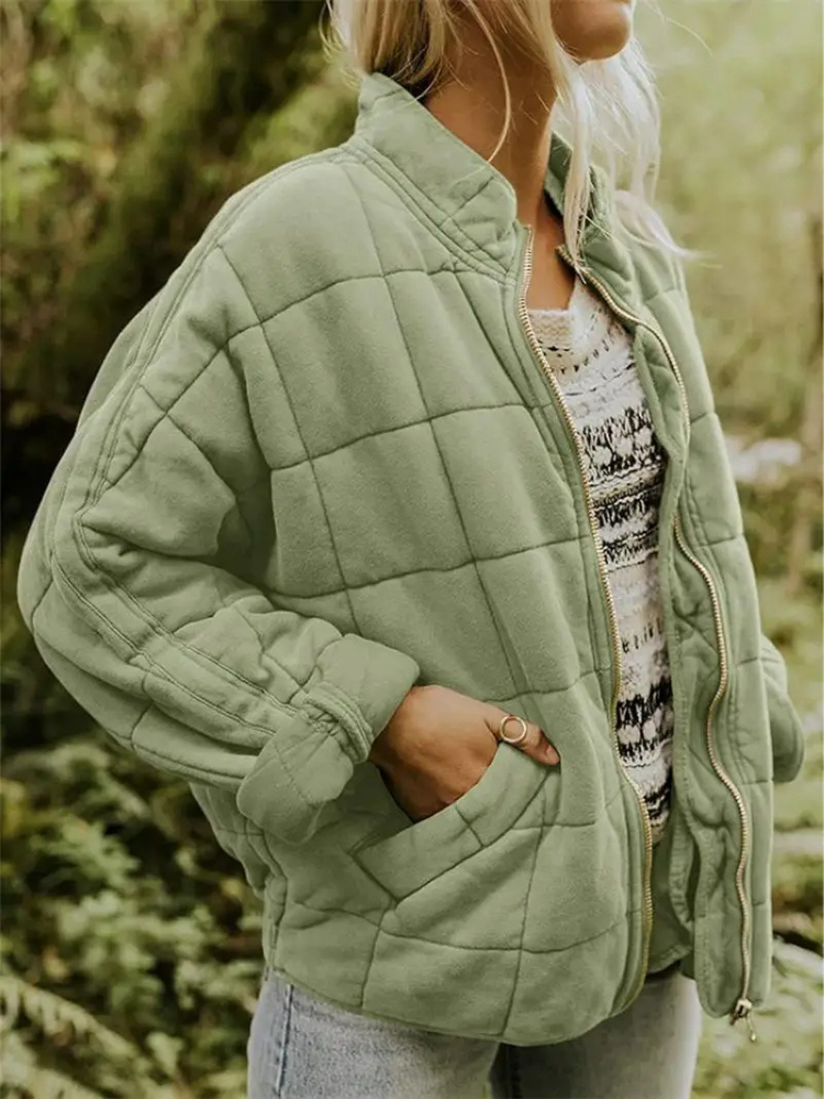 Übergroße Polsterjacke Bequem Oversized