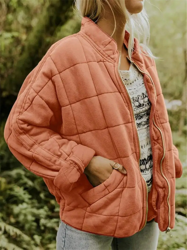 Übergangsjacke Damen Oversized Warm