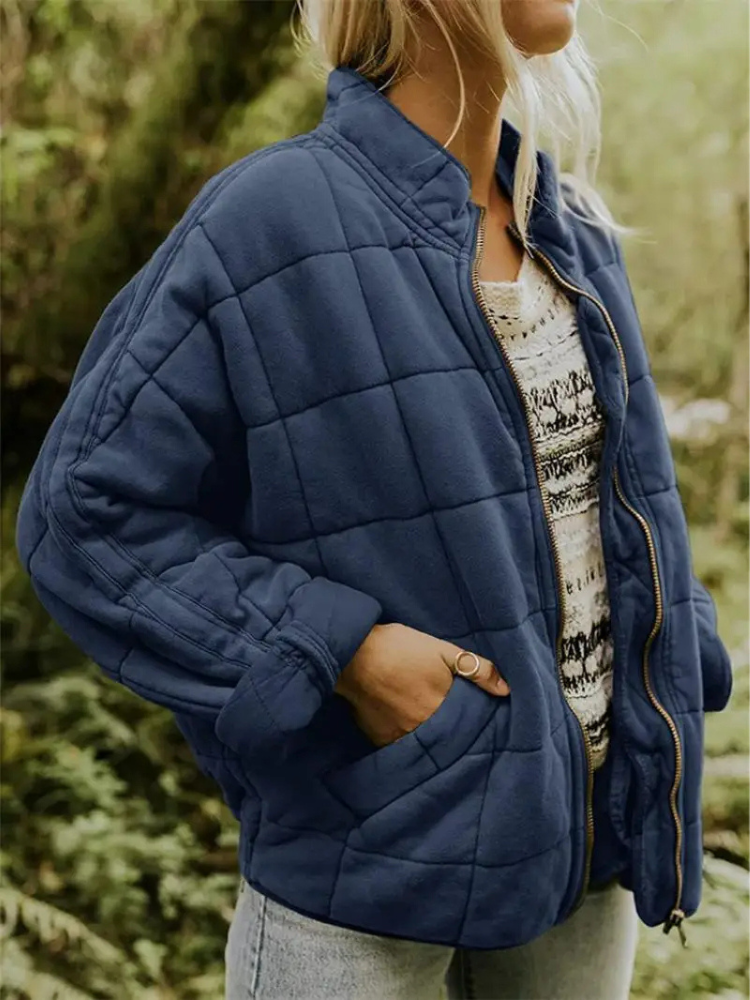 Übergangsjacke Damen Oversized Warm