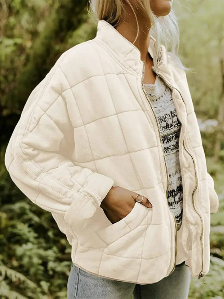 Übergroße Polsterjacke Bequem Oversized
