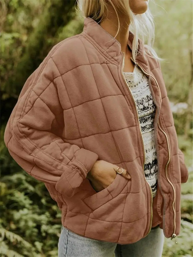 Übergangsjacke Damen Oversized Warm