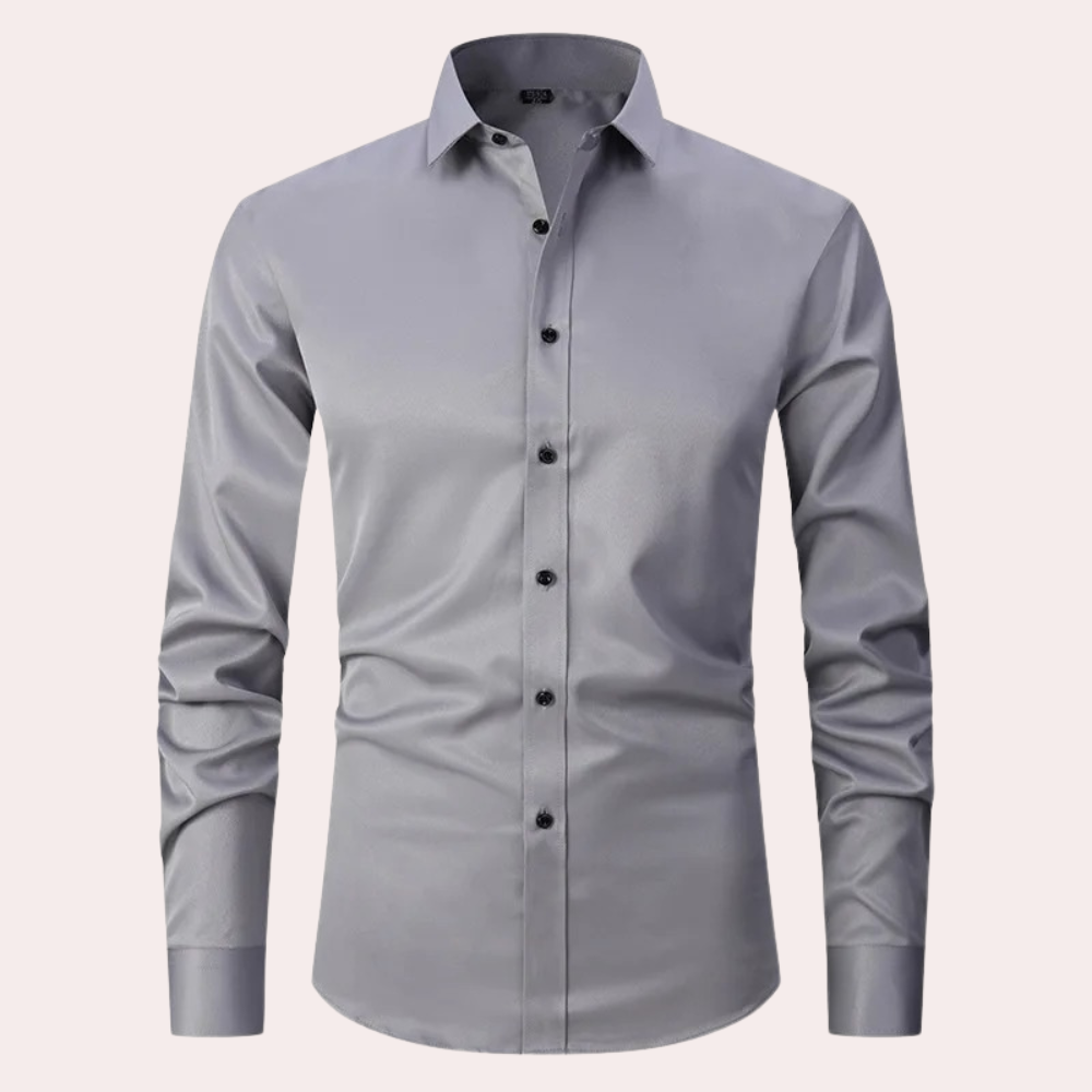 Herren Hemd Modern Bügelfrei Stretch