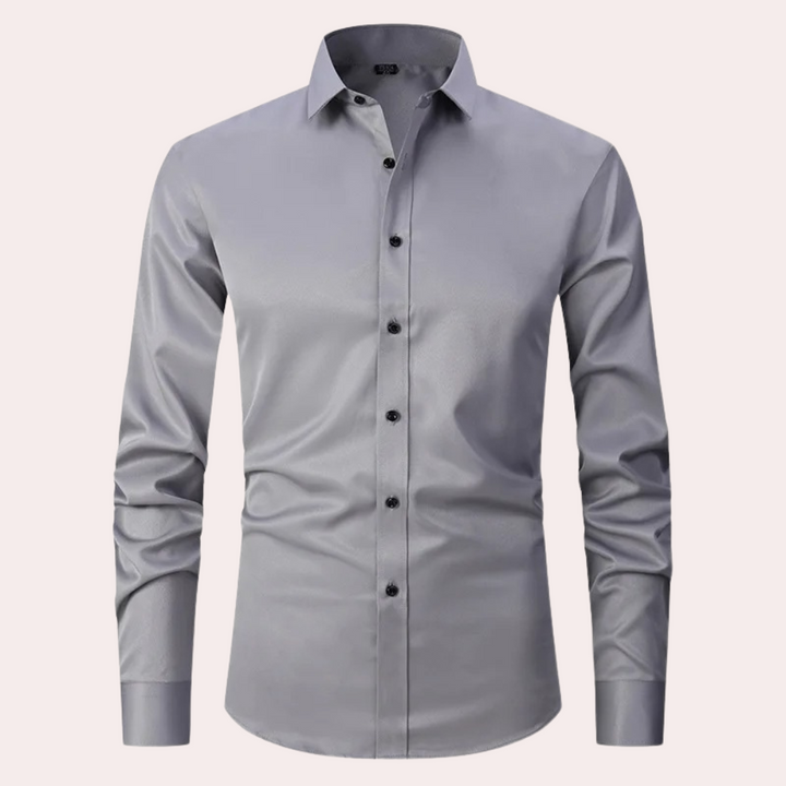 Herren Hemd Modern Bügelfrei Stretch