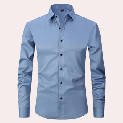 Herren Hemd Modern Bügelfrei Stretch