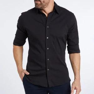 Elegantes Herrenhemd Langarm Knitterfrei - IdealeKleiden