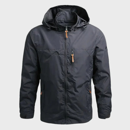 Herren Regenjacke Wasserdicht Kapuze