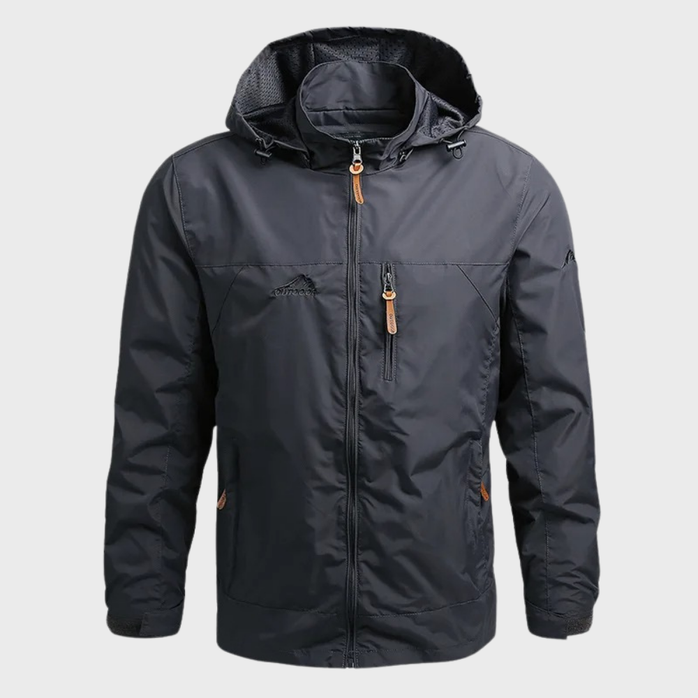 Herren Leicht Windbreaker Kapuzenjacke