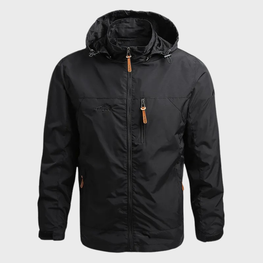 Herren Leicht Windbreaker Kapuzenjacke - IdealeKleiden