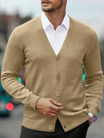 Herren Cardigan Modern Slimfit
