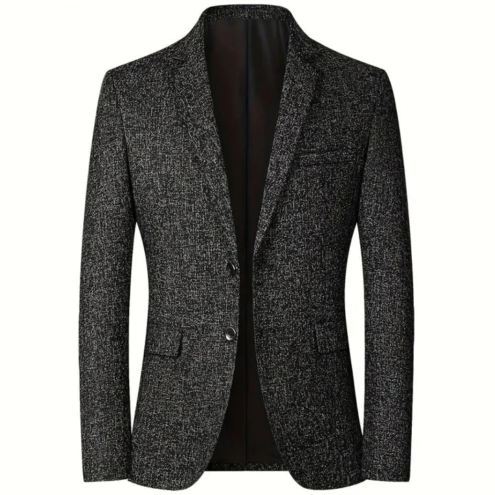 Herren Anzug Blazer Elegant Einreihig