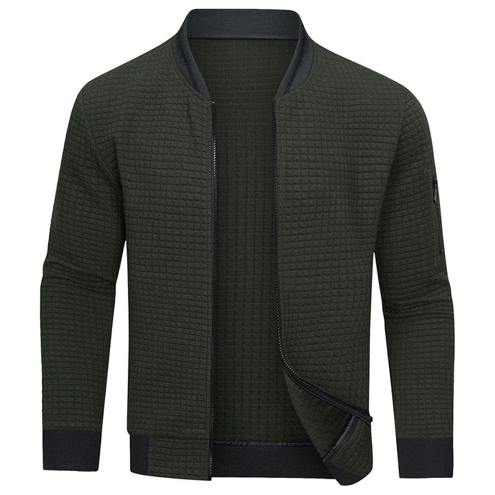 Herren Cardigan Langarm Reißverschluss Freizeitmode