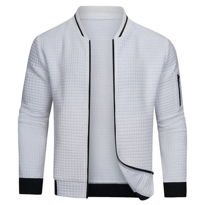 Herren Cardigan Langarm Reißverschluss Freizeitmode