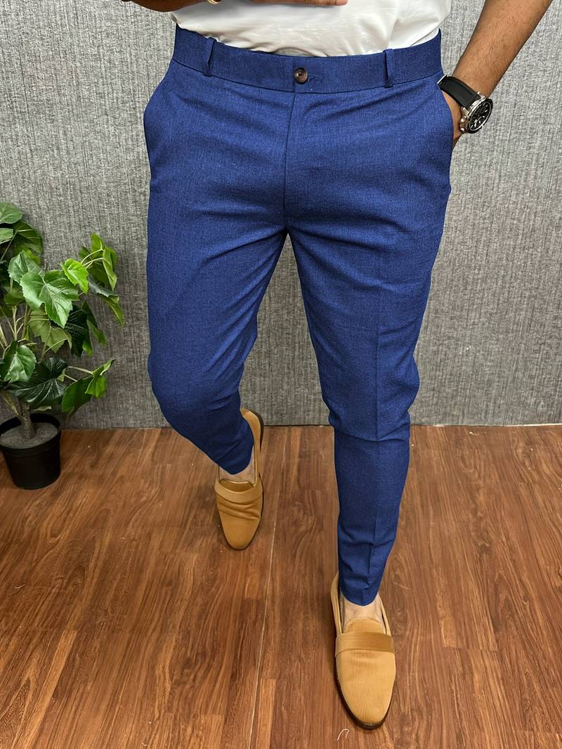 Herren Chinos Slim Fit Elegant