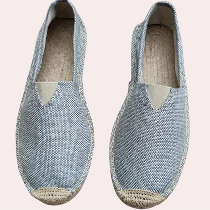 Herren Sommer Espadrilles Leicht Canvas Schuhe