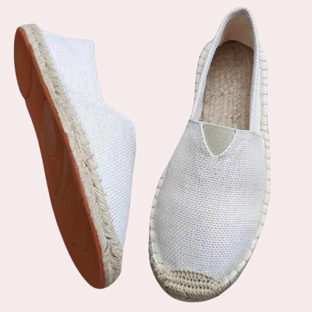 Herren Sommer Espadrilles Leicht Canvas Schuhe