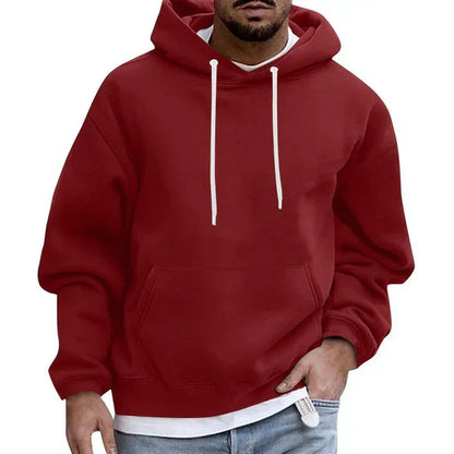 Herren Hoodie Pullover Bequem Mit Tasche