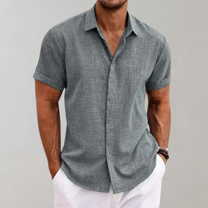 Herren Poloshirt Sommer Kurzarm Elegant