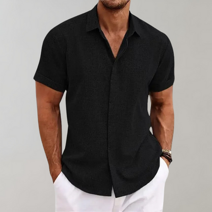 Herren Poloshirt Sommer Kurzarm Elegant