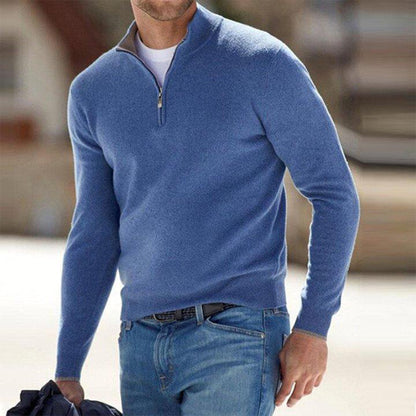 Herren Sweatjacke Warm Kuschelig Langarm