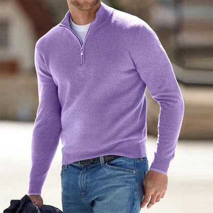 Herren Sweatjacke Warm Kuschelig Langarm