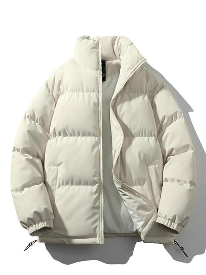 Herren Winterjacke Warme Daunen Pufferjacke