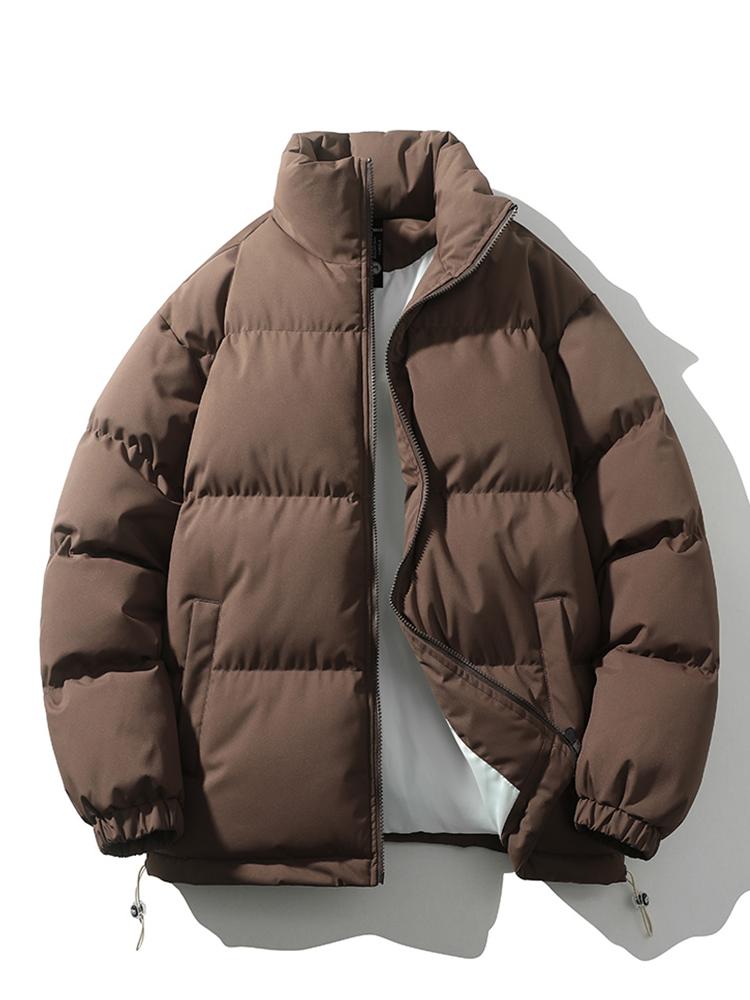 Herren Winterjacke Warme Daunen Pufferjacke