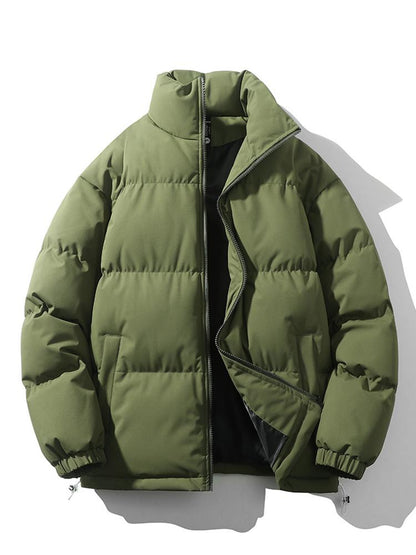 Herren Winterjacke Warme Daunen Pufferjacke