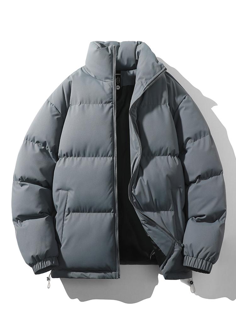 Herren Winterjacke Warme Daunen Pufferjacke