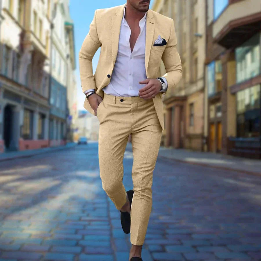 Maßgeschneiderter Herren Anzug Slim Fit Hochzeit